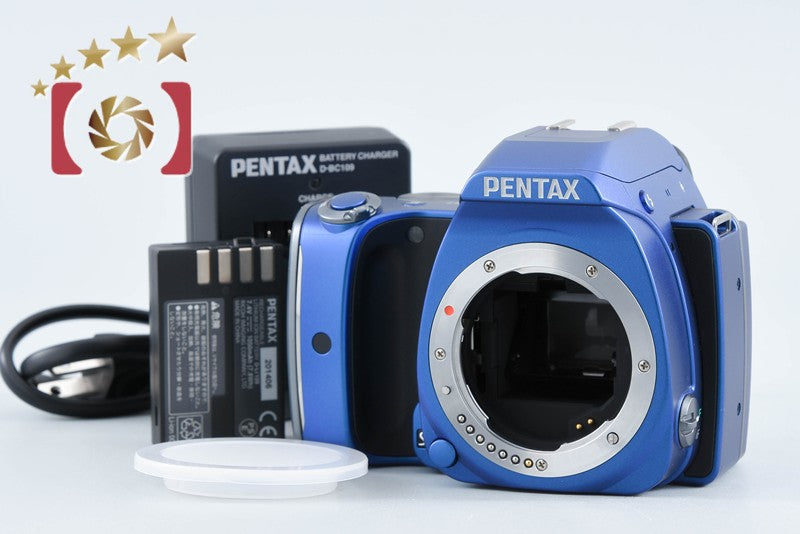 "Shutter count 553" Pentax K-S1 Blue 20.1 MP Digital SLR Camera Body