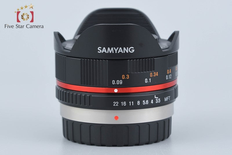 Samyang 7.5mm f/3.5 UMC FISH-EYE for Micro Four Thirds w/ Box