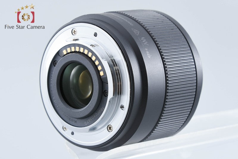 Panasonic LUMIX G 25mm f/1.7 ASPH. H-H025 Black