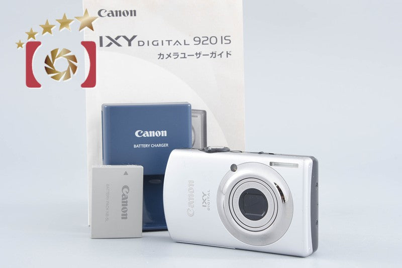 Canon IXY Digital 920 IS Silver 10.0 MP Digital Camera