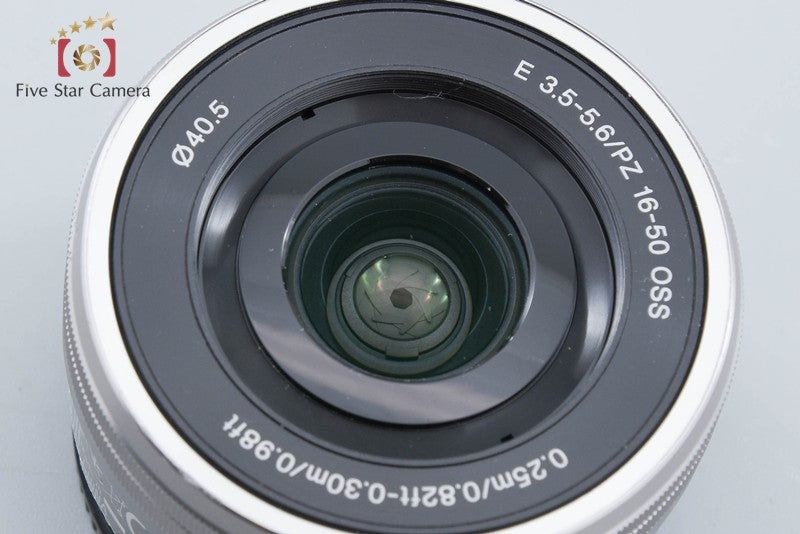 SONY E PZ 16-50mm f/3.5-5.6 OSS SELP1650 Silver Sony E Mount