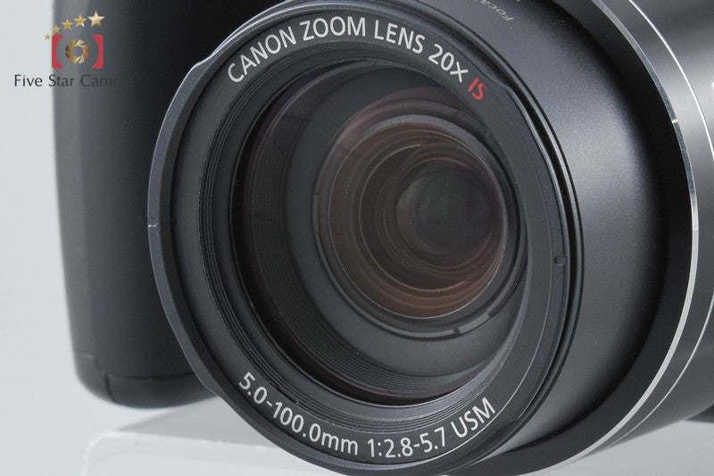 Canon PowerShot SX1 IS Black 10.0 MP Digital Camera