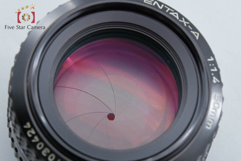 Pentax SMC A 50mm f/1.4 from Japan