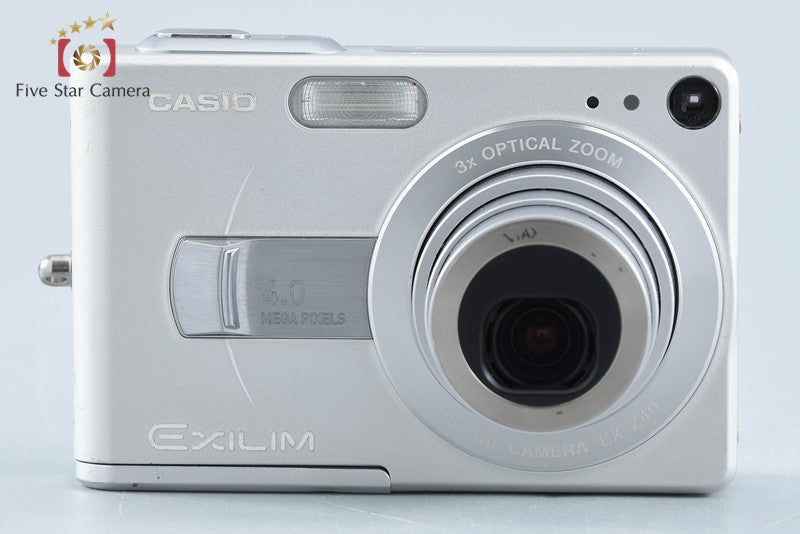 Casio EXILIM EX-Z40 Silver 4.0 MP Digital Camera from Japan
