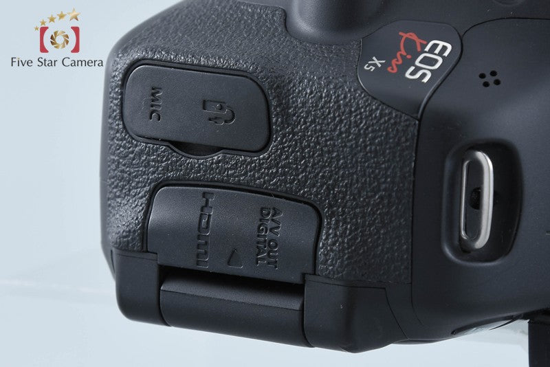 "Count 5,208" Canon EOS Kiss X5 / Rebel T3i / 600D 18.0 MP DSLR Camera Body