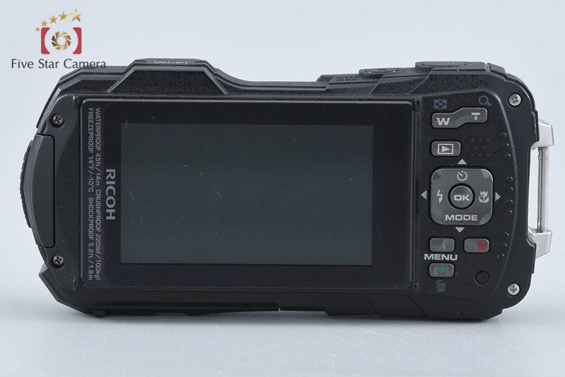 "Shutter count 1" Ricoh Pentax WG-40W Blue 16.0 MP Waterproof Action Camera