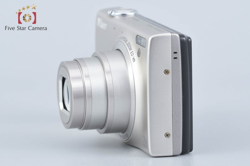 Nikon COOLPIX S6100 Champagne Silver 16.0 MP Digital Camera w/ Box from Japan