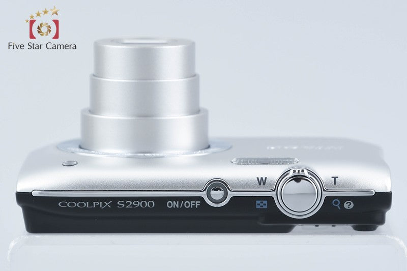 Nikon COOLPIX S2900 Silver 20.1 MP Digital Camera from Japan
