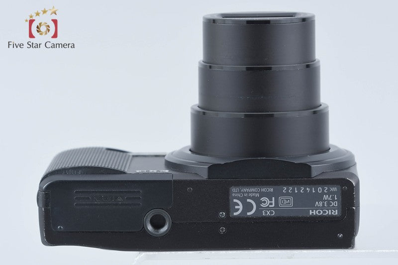 Shutter count 380 Ricoh CX3 Black 10.0 MP Digital Camera from Japan
