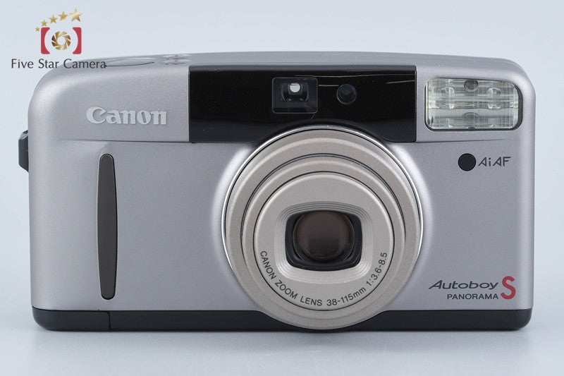 Canon Autoboy S PANORAMA Greige Titanium 35mm Point & Shoot Film Camera