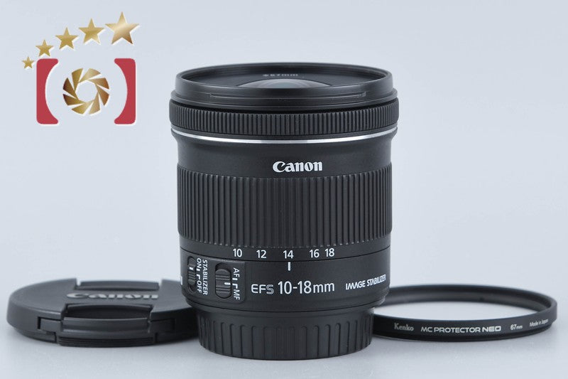 Canon EF-S 10-18mm f/4.5-5.6 IS STM from Japan