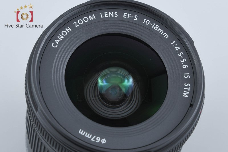 Canon EF-S 10-18mm f/4.5-5.6 IS STM from Japan