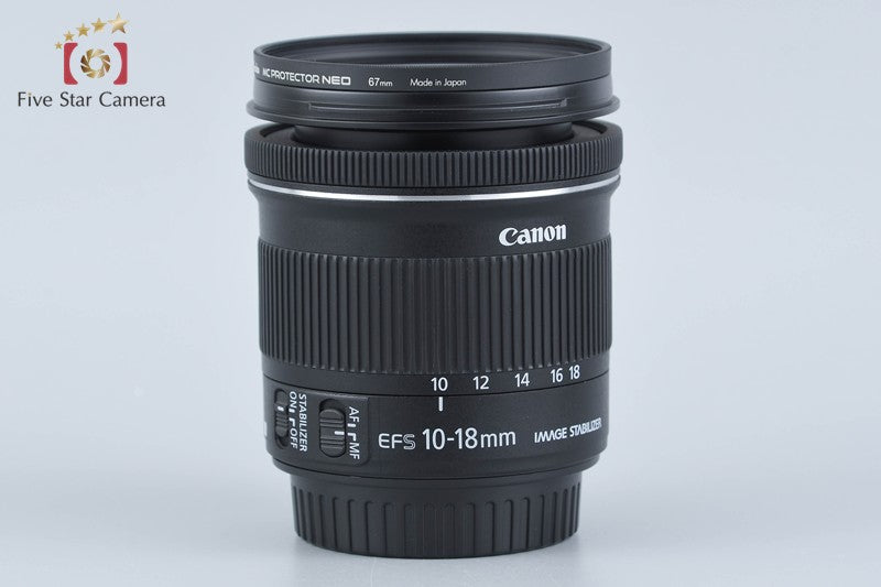 Canon EF-S 10-18mm f/4.5-5.6 IS STM from Japan