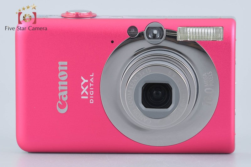 Canon IXY Digital 110 IS Red 10.0 MP Digital Camera w/ Box from Japan