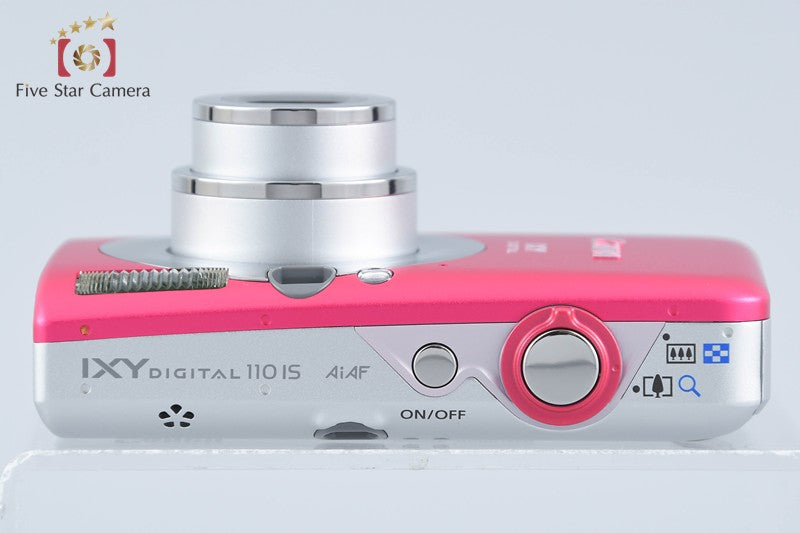 Canon IXY Digital 110 IS Red 10.0 MP Digital Camera w/ Box from Japan