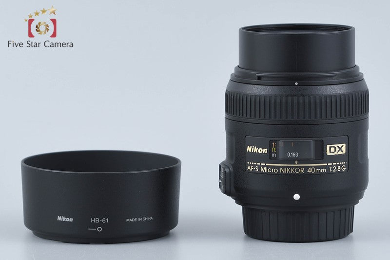 Nikon AF-S DX Micro NIKKOR 40mm f/2.8 G w/ Box from Japan