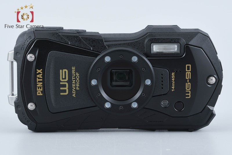 "Count 1,614" Ricoh PENTAX WG-90 Black 16.0 MP Waterproof Action Camera w/ Box