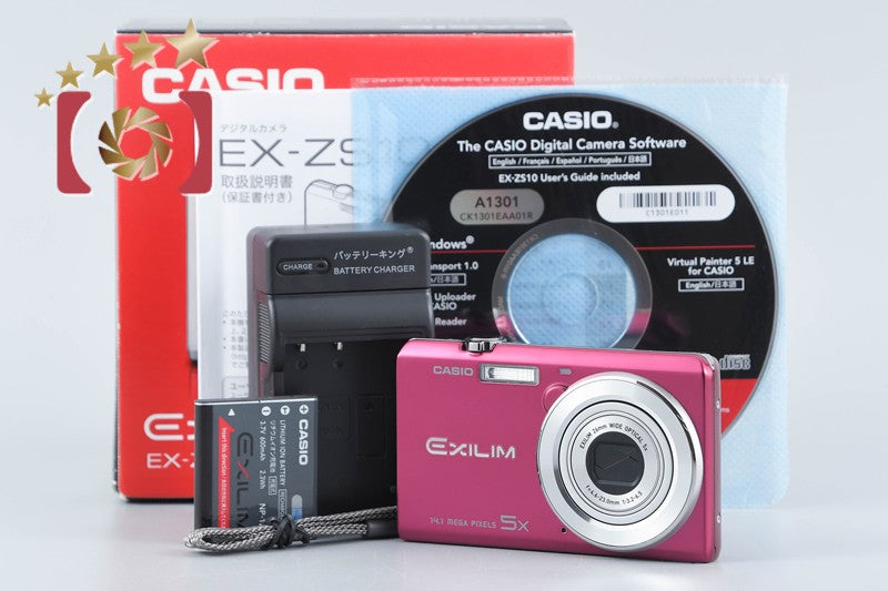 Casio EXILIM EX-ZS10 Red 14.1 MP Digital Camera w/ Box from Japan