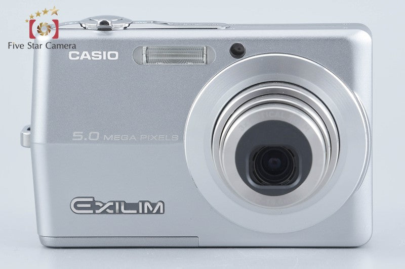 Casio EXILIM ZOOM EX-Z500 Silver 5.0 MP Digital Camera from Japan