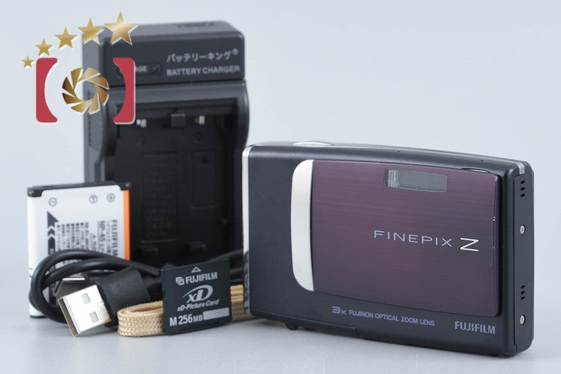 Fujifilm FinePix Z10fd Black 7.2 MP Digital Camera from Japan