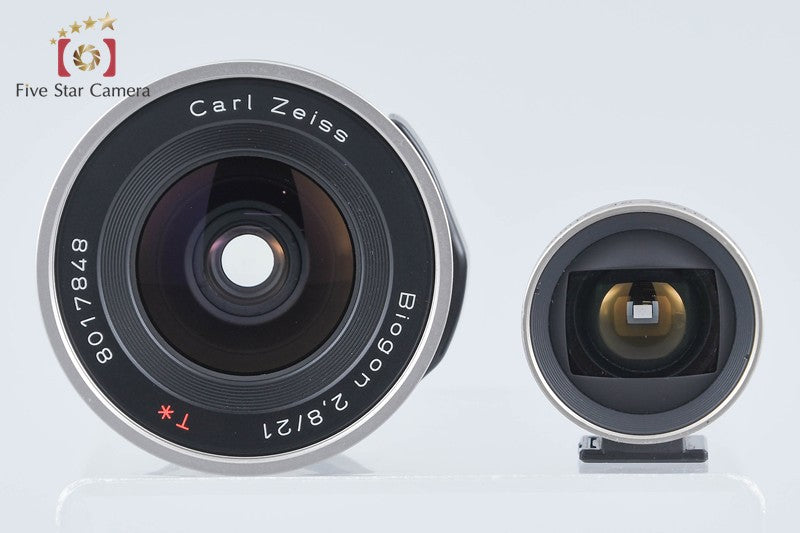 CONTAX Carl Zeiss Biogon 21mm f/2.8 T* + GF-21 Viewfinder