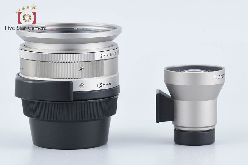 CONTAX Carl Zeiss Biogon 21mm f/2.8 T* + GF-21 Viewfinder
