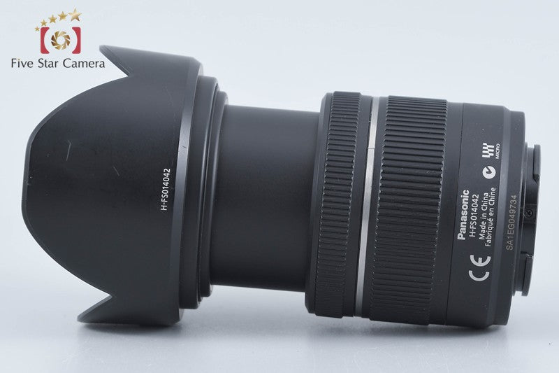Panasonic LUMIX G VARIO 14-42mm f/3.5-5.6 ASPH. MEGA O.I.S. H-FS014042