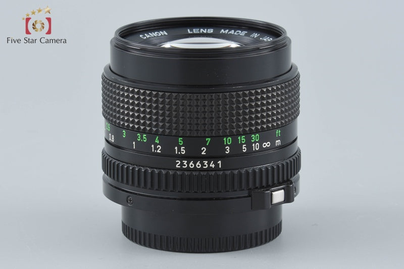 Canon New FD 50mm f/1.4 from Japan