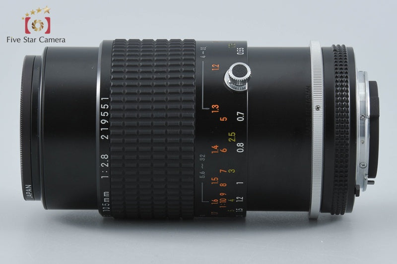 Nikon Ai-S MICRO NIKKOR 105mm f/2.8 from Japan
