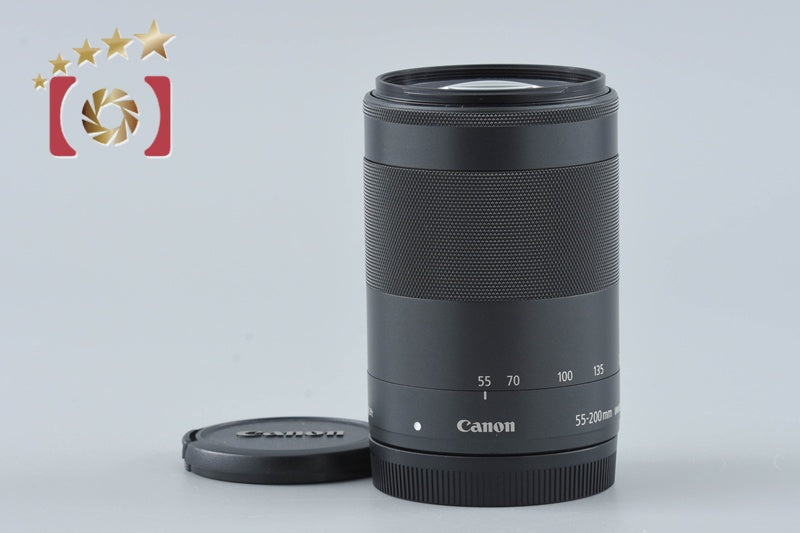 Canon EF-M 55-200mm f/4.5-6.3 IS STM Black from Japan