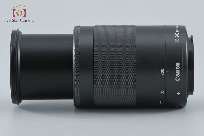 Canon EF-M 55-200mm f/4.5-6.3 IS STM Black from Japan