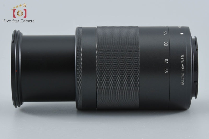 Canon EF-M 55-200mm f/4.5-6.3 IS STM Black from Japan