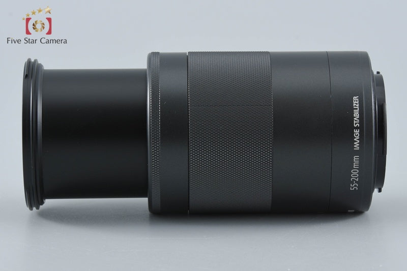 Canon EF-M 55-200mm f/4.5-6.3 IS STM Black from Japan