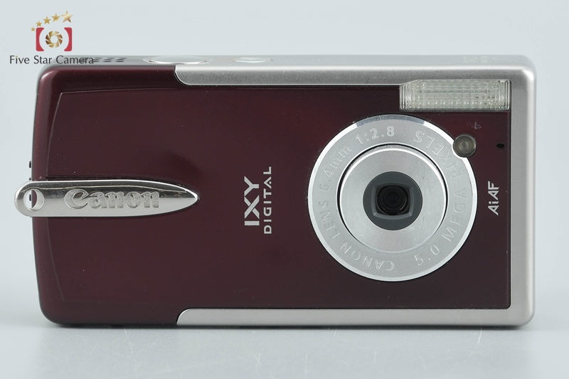 Canon IXY Digital L2 Star Garnet 5.0 MP Digital Camera from Japan