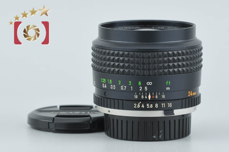 Minolta MC W.ROKKOR 24mm f/2.8 from Japan