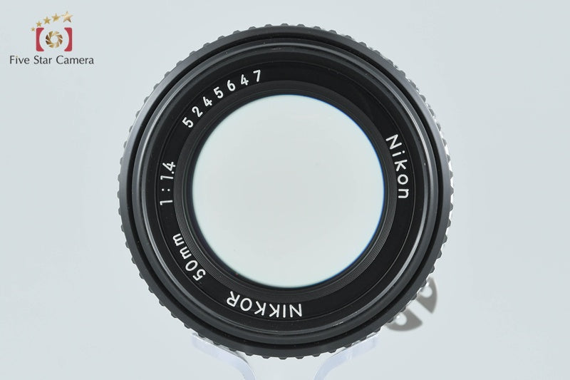 Nikon Ai-S NIKKOR 50mm f/1.4 from Japan
