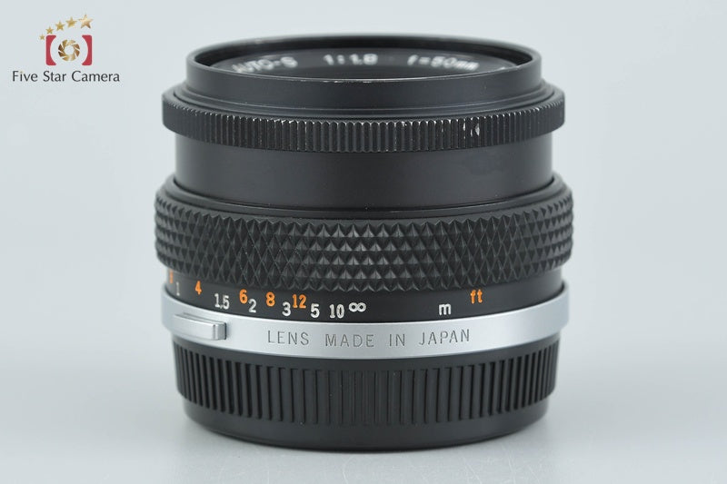 Olympus F.ZUIKO AUTO-S 50mm f/1.8 from Japan
