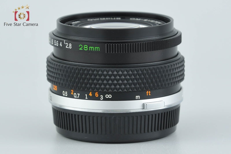 Olympus ZUIKO AUTO-W 28mm f/2.8 from Japan