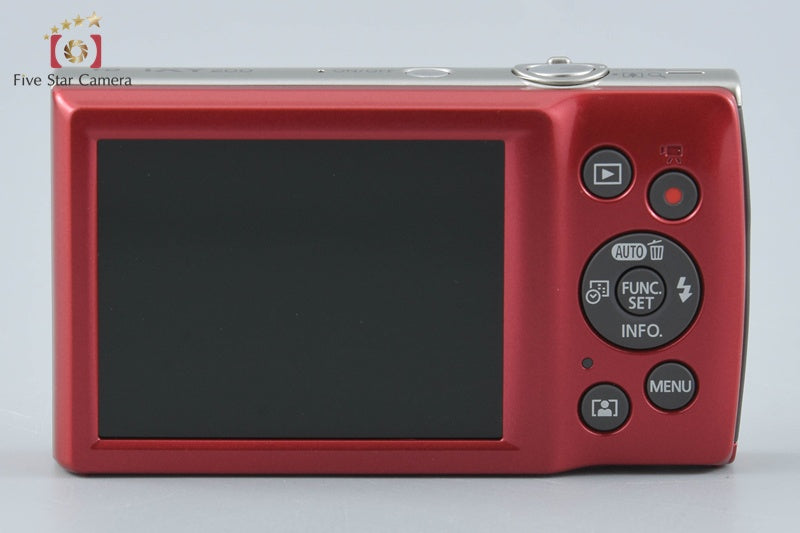 Canon IXY 200 Red 20.0 MP Digital Camera w/ Box from Japan