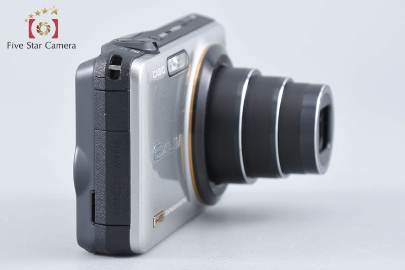 Casio HIGH SPEED EXILIM EX-ZR10 Silver 12.1 MP Digital Camera w/ Box from Japan
