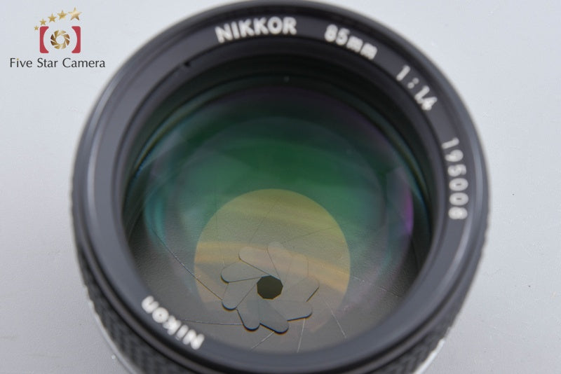 Nikon Ai-S NIKKOR 85mm f/1.4