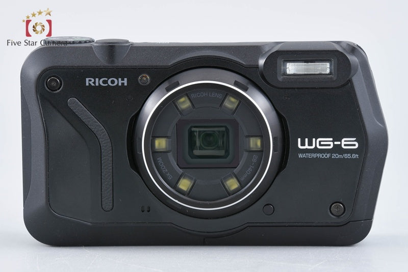 "Shutter count 557" Ricoh Pentax WG-6 Black 20.0 MP Waterproof Action Camera