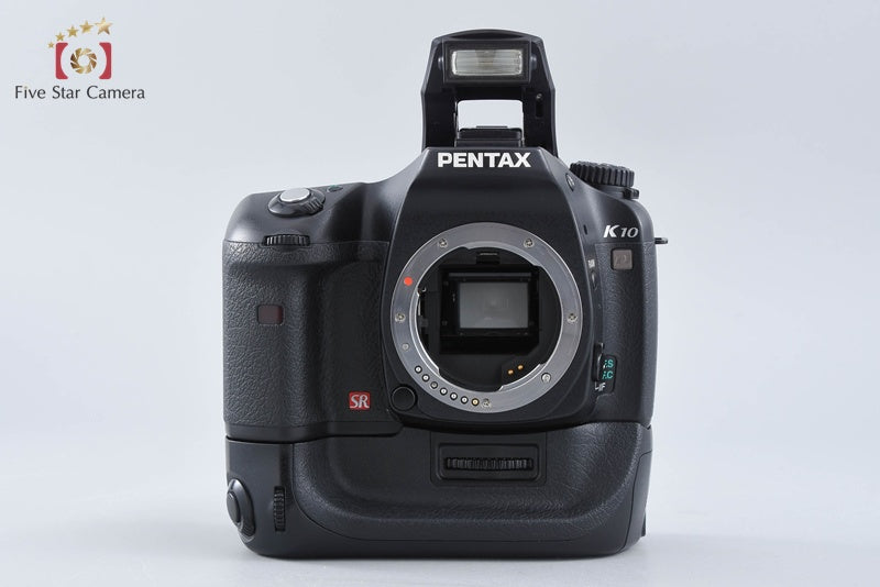"Count 1,392" PENTAX K10D 10.2 MP DSLR Camera 18-55 Lens w/ D-BG2 Battery Grip