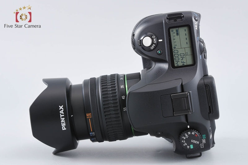 "Count 1,392" PENTAX K10D 10.2 MP DSLR Camera 18-55 Lens w/ D-BG2 Battery Grip
