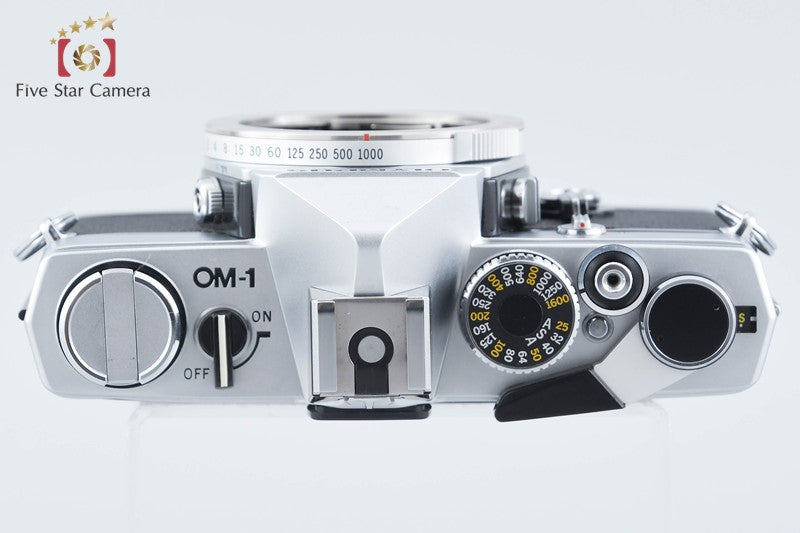 Olympus OM-1 Silver 35mm SLR Film Camera Body from Japan