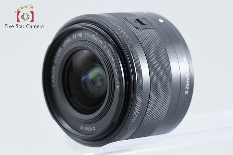 Canon EF-M 15-45mm f/3.5-6.3 IS STM Black from Japan