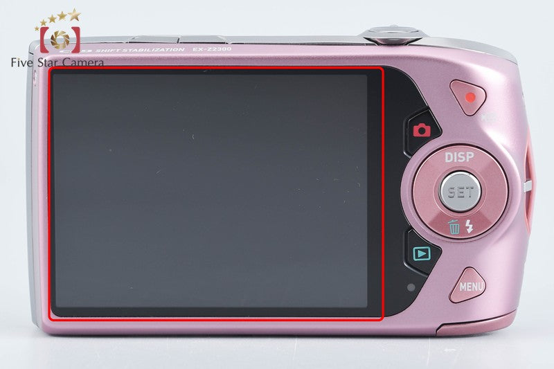 Casio EXILIM EX-Z2300 Pink 14.1 MP Digital Camera from Japan