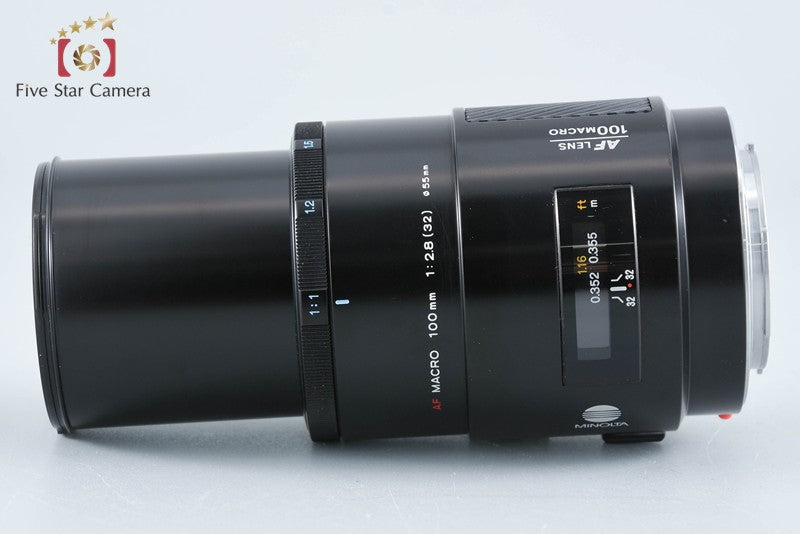 Minolta AF MACRO 100mm f/2.8 Early Model for Sony / Minolta A Mount from Japan