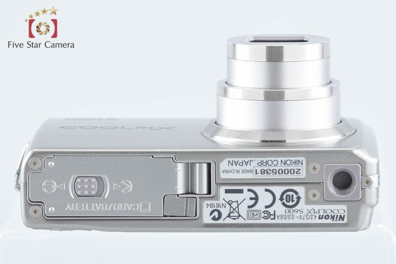 Nikon COOLPIX S600 Titanium Silver 10.0 MP Digital Camera from Japan