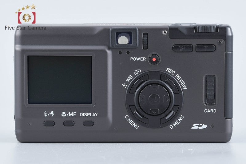 CONTAX TVS DIGITAL Titanium Black 5.0 MP Digital Camera from Japan